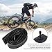 Mountain Inner Tube Set with 2 Tire Levers for Road and Mountain Bikes Replacement Rubber Tube (Inner Tire with Tire Lever and Tire Patch and)