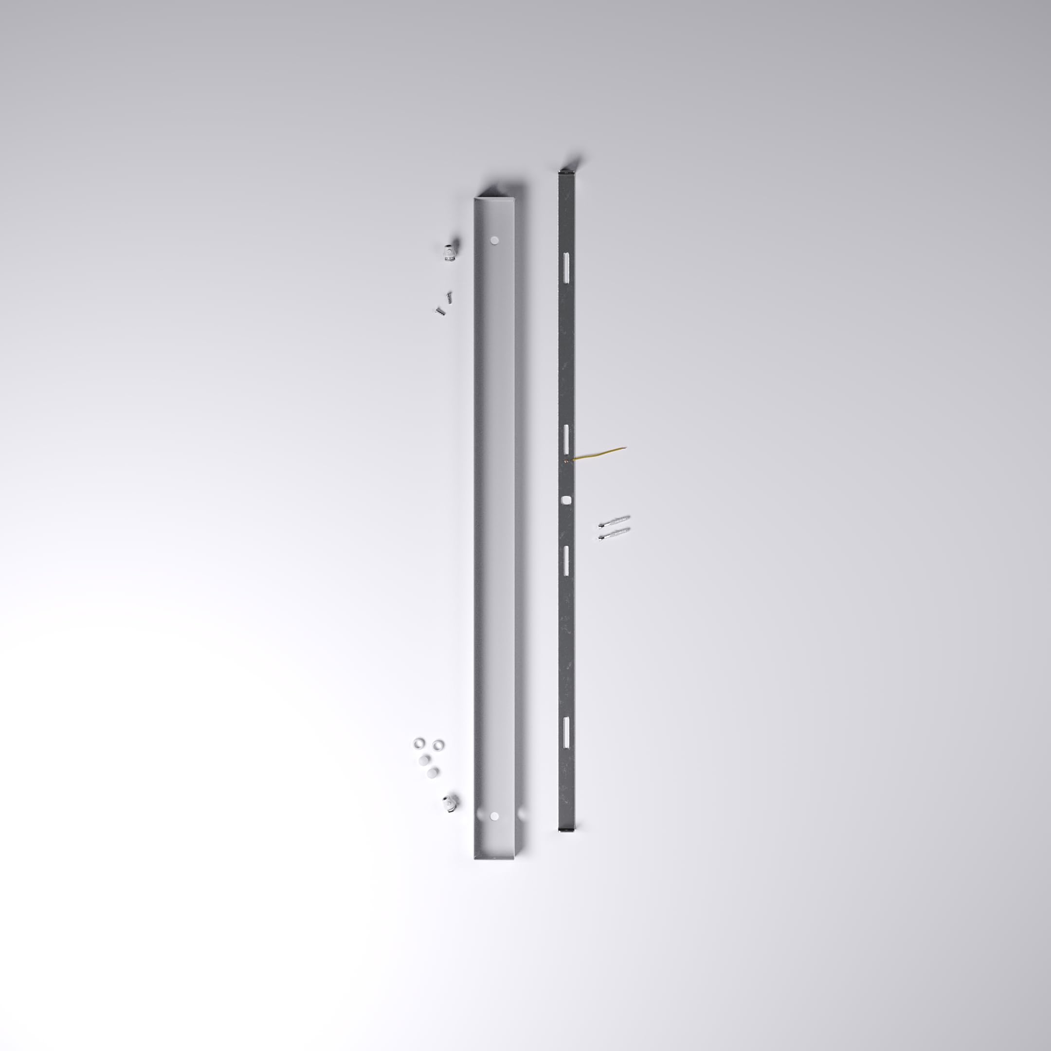 Ecran LINEA PRO en pin - L.1,80 x h.1,80 m ép.64 mm - vert