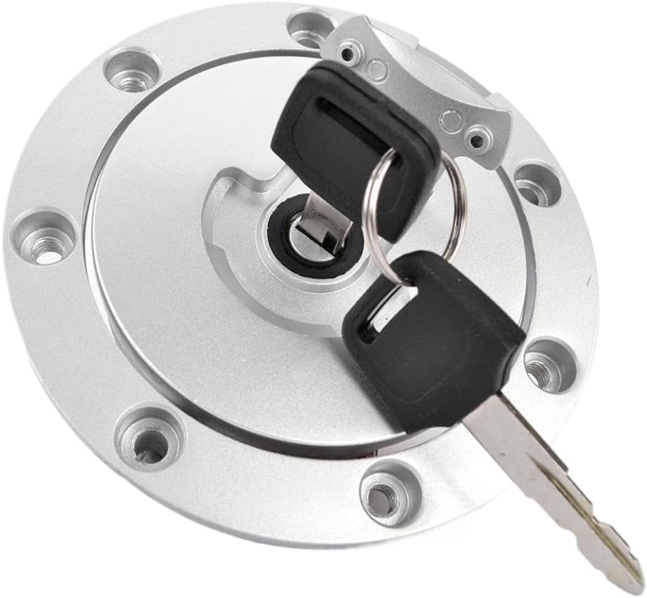 Tangerine Ignition Switch, Fuel Cap, Gas Cap, Seat Lock and Key Set Compatible with CBR250 MC19 MC22, VFR400 NC30, RVF400 NC35, CBR400 NC23 NC29, CBR600, CBR900
