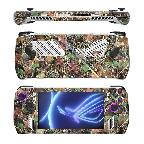 Image of MightySkins Carbon Fiber Skin Compatible with Asus ROG Ally - Buck Camo | Protective, Durable Textured Carbon Fiber Finish | Easy to Apply, Remove, and Change Style