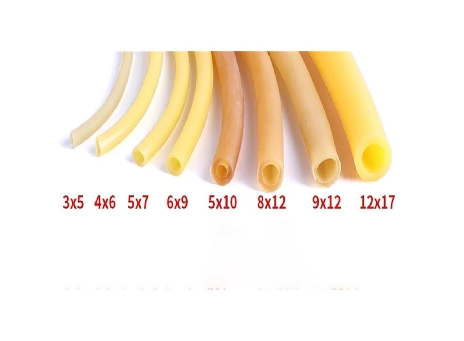 Tube Latex 5m Élastique - Pour Fronde, Fitness Ou Bricolage - Diamètre 9mm
