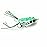 LENPABY 5pcs Frog Lure Ray Frog Topwater Fishing Crankbait Lures/Artificial Soft Bait 5.5CM 8G Soft Tube Bait,Especially for Bass Snakehead,Freshwater Soft Bai Musky Tackle Box Spitted weedless bas