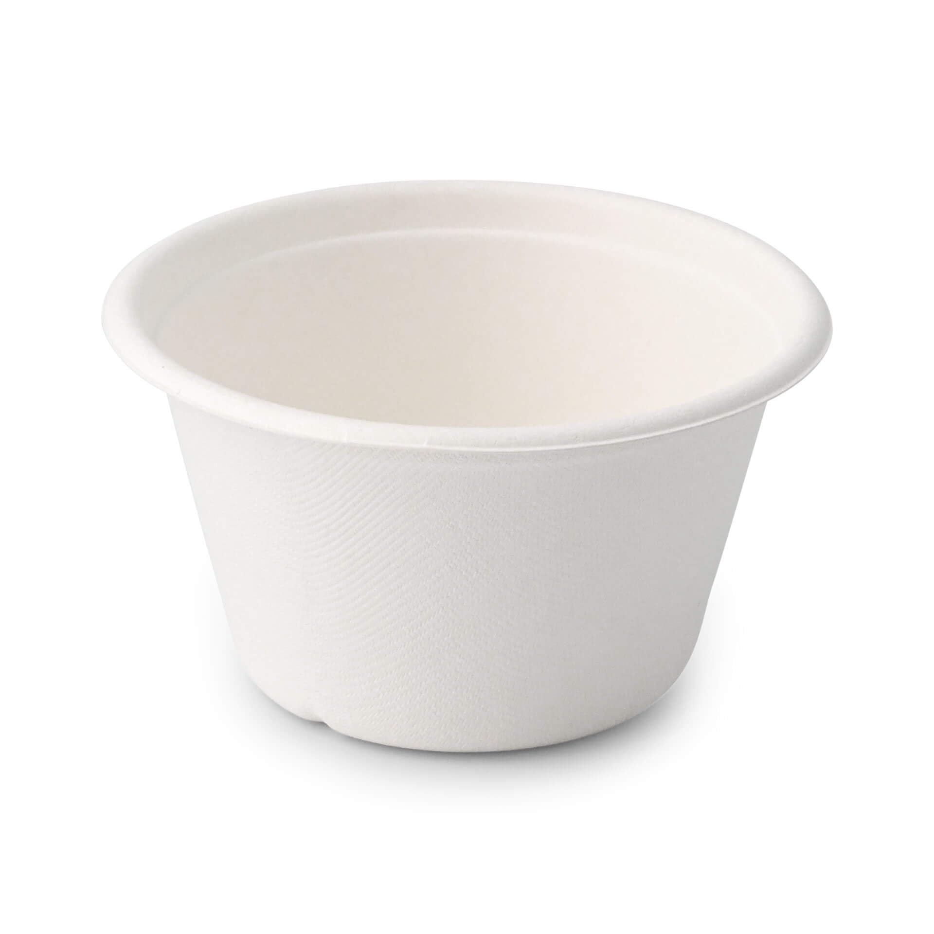 BIOZOYG Umweltfreundliche Suppenbecher aus Zuckerrohr I 600 Stück 375ml Einwegbecher Einmalbecher Wegwerfbecher I Bio Einweggeschirr Becher biologisch abbaubar, kompostierbar