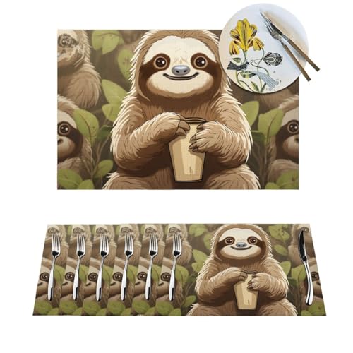 Sets de table en vinyle pour la décoration de la salle à manger
