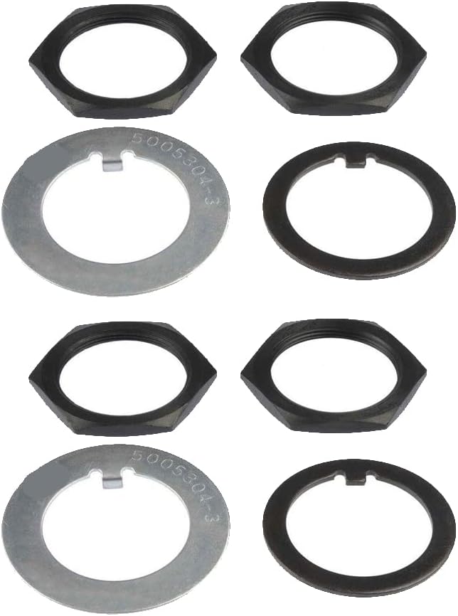 Replacement Front Spindle Lock Nut Kit Mechanics Choice for 1976-1986 Jeep CJ7
