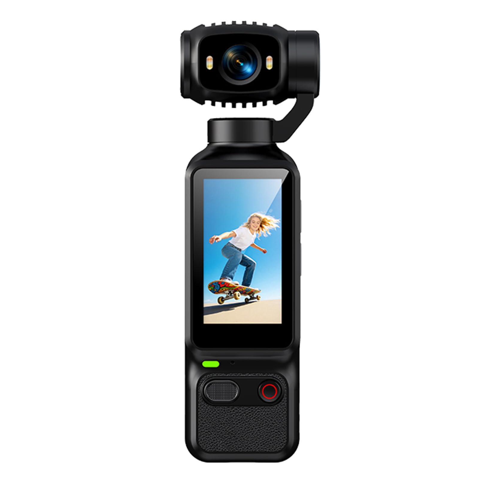 Ręczna kamera wideo 4K HD, obrót o 180 stopni, mini rejestrator wideo DV, do jazdy na rowerze, podróży, uprawiania sportu i aktywności na świeżym powietrzu