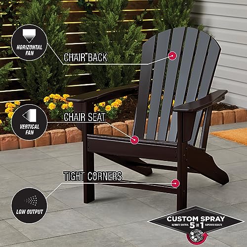 Image of Rust-Oleum Stops Rust Custom 5-in-1 Spray Paint, Gloss Dark Walnut