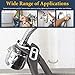 Hilitchi 3Pcs Heavy Duty Adjustable Water Pump Pliers Set Quick Release Groove Slip Joint Pliers V Jaws Pliers Comfortable Hand Feel 8-Inch, 10-Inch and 12-Inch for Plumbing, Basic Home Repair