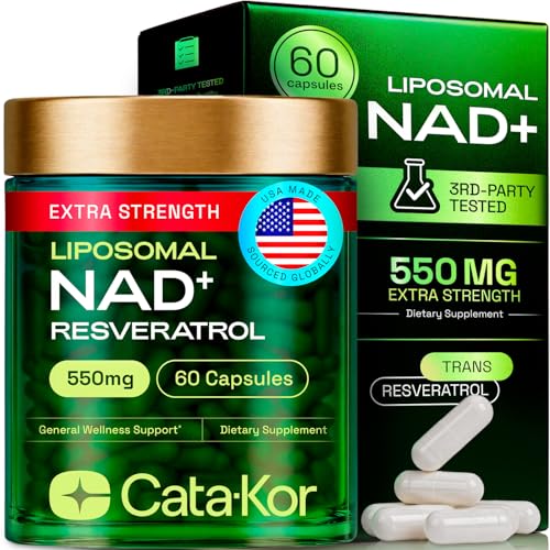 liposomal nad supplement with resveratrol  nmn supplement alternative  third-party tested  advanced nad resveratrol