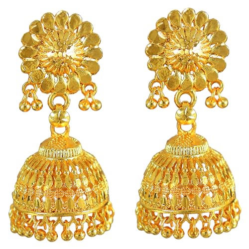 Image of JFL - Jewellery for Less Gold Plated Copper Earrings For Women