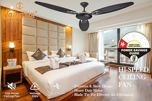 Image of Marval Hi-Speed Ceiling Fan 1200MM, Smk Brown, Copper Winding, 2 Year Warranty