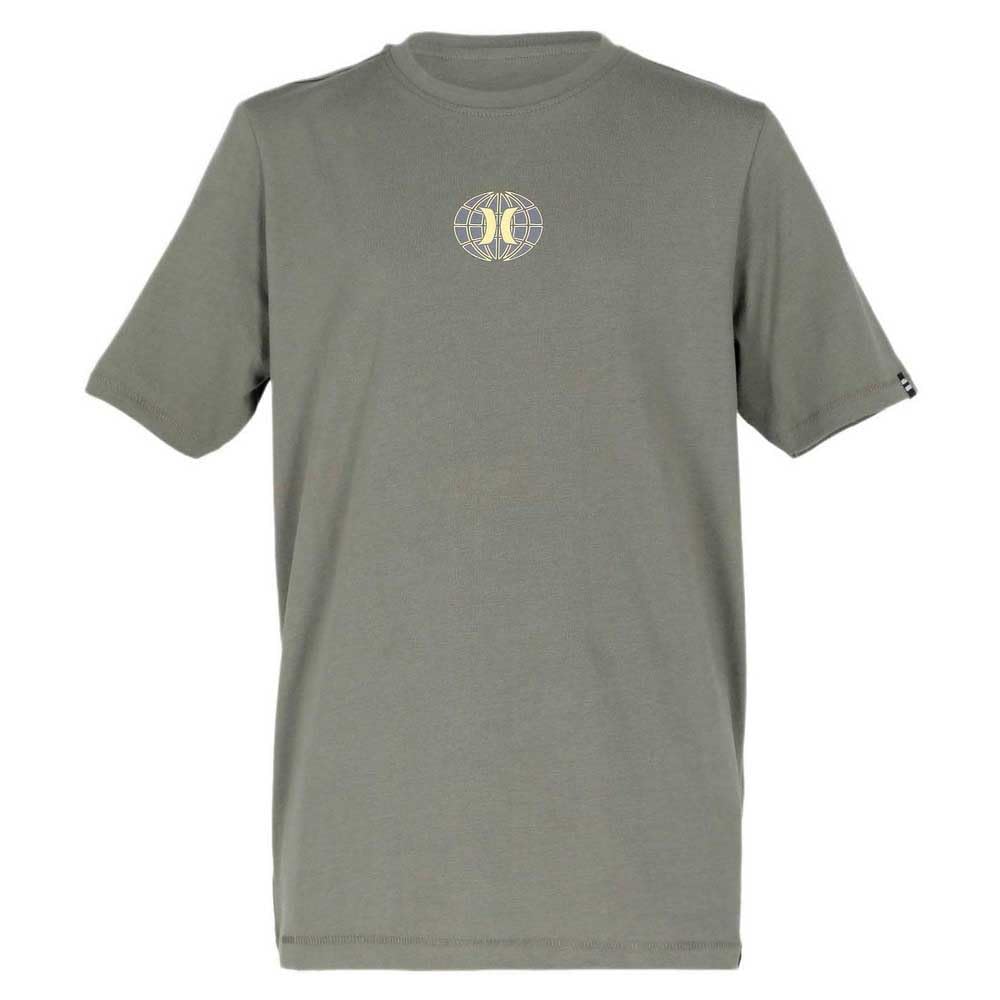 Hurley Short Sleeve T-Shirt Boys (7 to 15 Years) - Banner Green