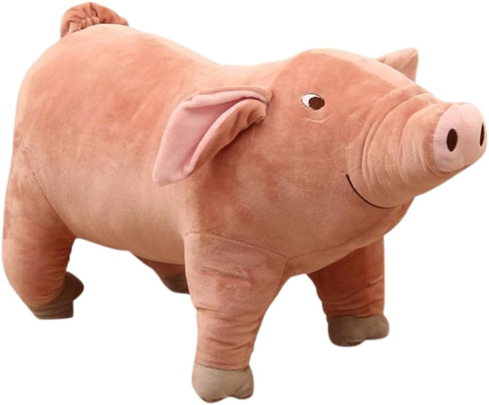 SZJFYMQ Cerdo de Peluche, Lindas Muñecas Peluche, Accesorios fotográficos, 25CM Artículos Decoración del Hogar, Regalos Cumpleaños para Adolescente CojíN de Juguete Almohada