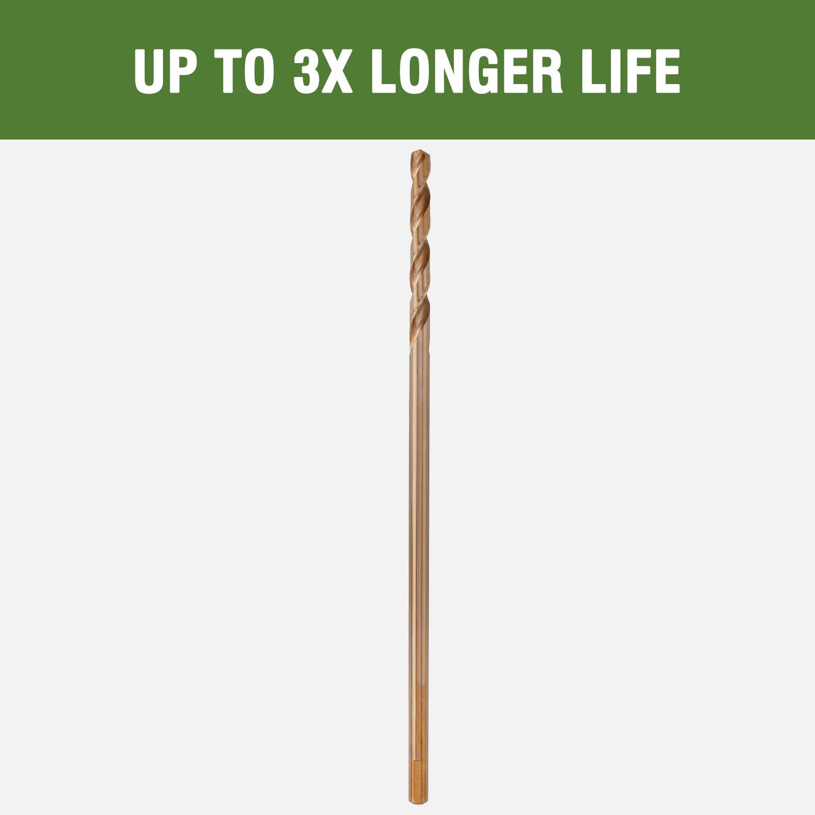 Cobalt Drill Bits - 3/8 x 12 Inch, Long Reach -5 Cobalt Drill Bits - 3/8 x 12 Inch, Long Reach -5