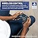 NACON Revolution 5 Pro Officially Licensed PlayStation Wireless Gaming Controller for PS5 / PS4 / PC - Hall Effect, Trigger Stops, Mappable Buttons, Bluetooth Audio - Triple Black