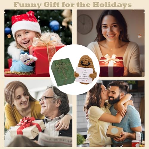 Flossty Kartoffel, gestrickt, Kartoffel