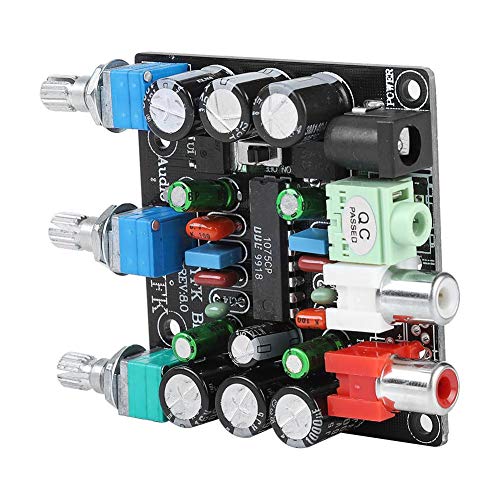 Topiky Audio Mixer Board, 2 Kanalen Versterking Voorversterker Board Upgraded HiFi Sound Audio Mixer Board voor… - Image 4