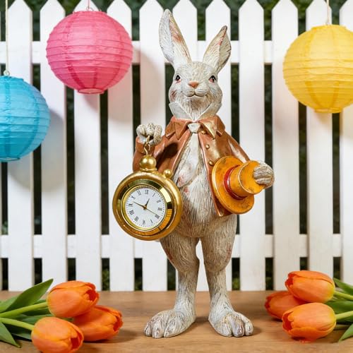 Lapin de Pâques déco pour chambre et bureau chaleureux