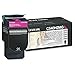 Lexmark C540H2MG C540H2MG High-Yield Toner, 2000 Page-Yield, Magenta