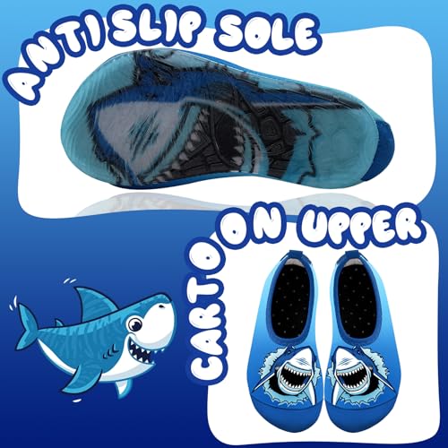 Image of Kids Water Shoes Girls Boys Outdoor Quick Dry Barefoot Aqua Socks for Toddler Sport Beach Swim Surf