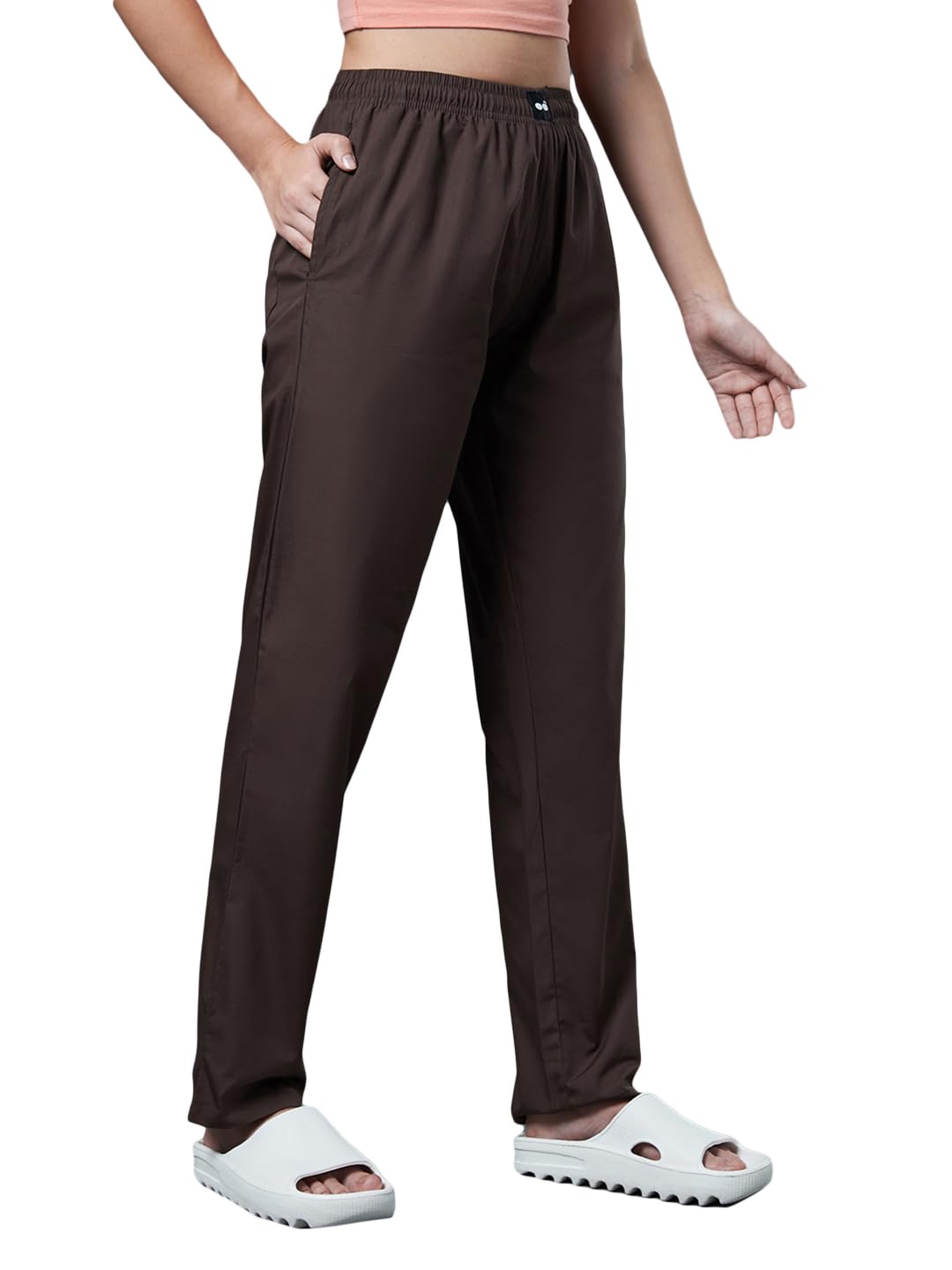 bewakoof Women's 100% Poplin Cotton Solid Regular Fit Pyjama-picture-20