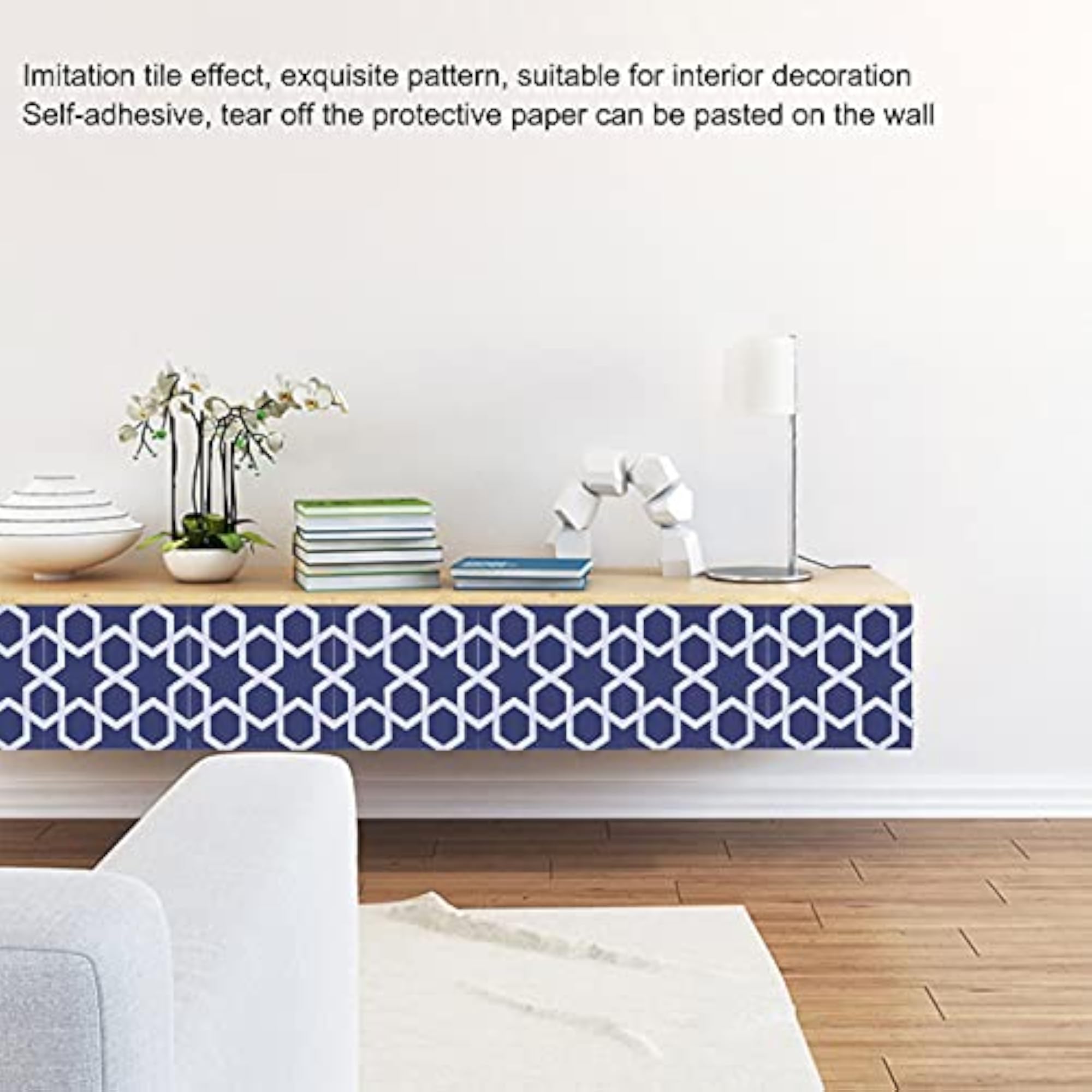 Tile Sticker, Anti Fouling Tile Decals for Kitchen & Bathroom