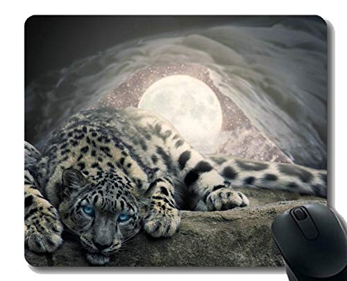Preisvergleich Produktbild Yanteng-Mausunterlage mit Mondschneehöhle Leopard Kundengebundene Mausunterlage