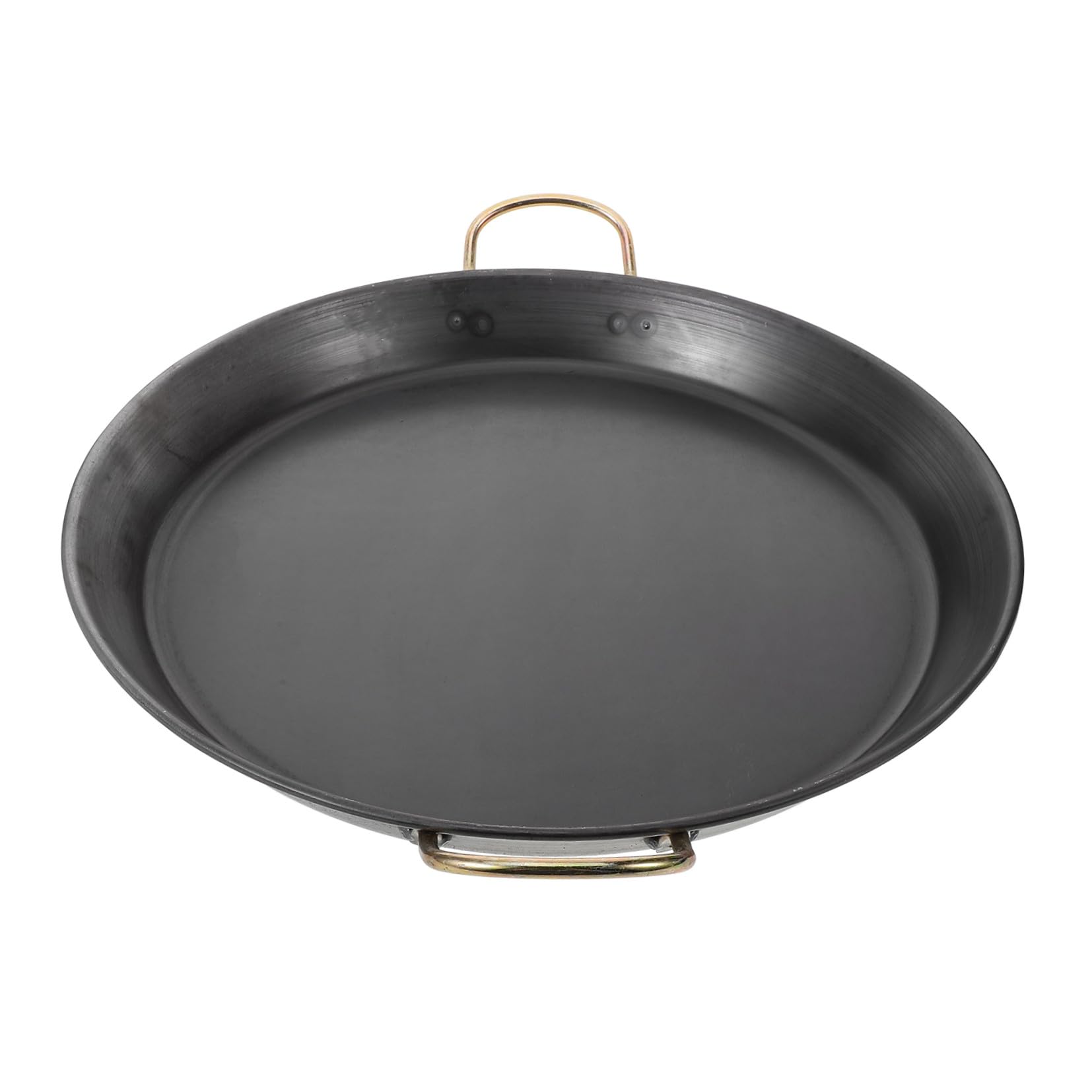 Poêle en fer 36 cm antiadhésive et épaisse pour cuisson maison