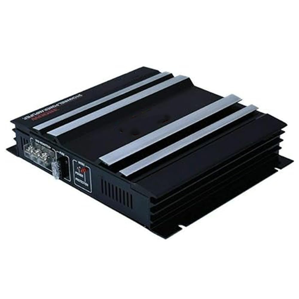Amplificador de Audio Coche 4 Ohm 3800W Super Bass Subwoofer Estéreo, 20HZ-20khz Canal de Alta Potencia Metal Shell