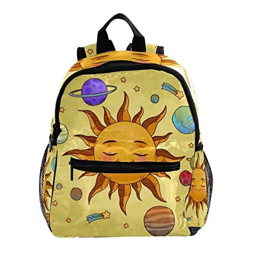 Sac à dos pour garçons et filles motif scientifique vintage