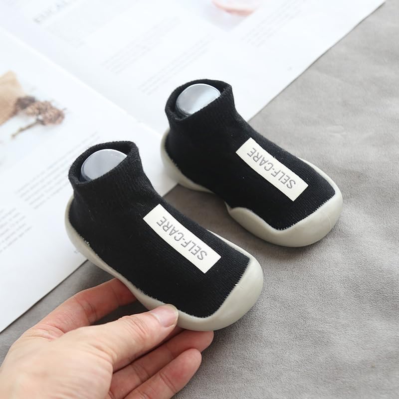 Baby Non Slip Socks Shoes Toddler Girls Boys First Walking Shoes Infant Indoor Floor Slipper Sneakers 2 Pairs - Image 7