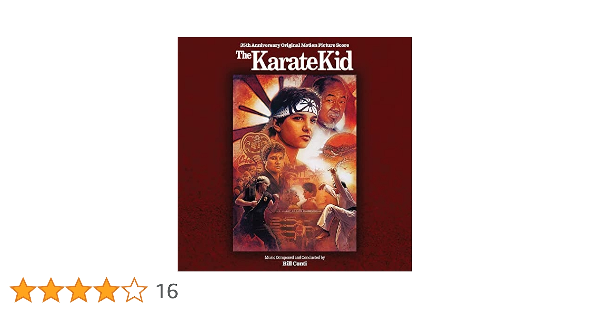 廃盤　オリジナルサウンドトラックCD「ベスト・キッド1〜4」4枚組　2500限定 Amazon.co.jp: ベスト・キッド 35周年記念盤 (3000枚限定)(輸入