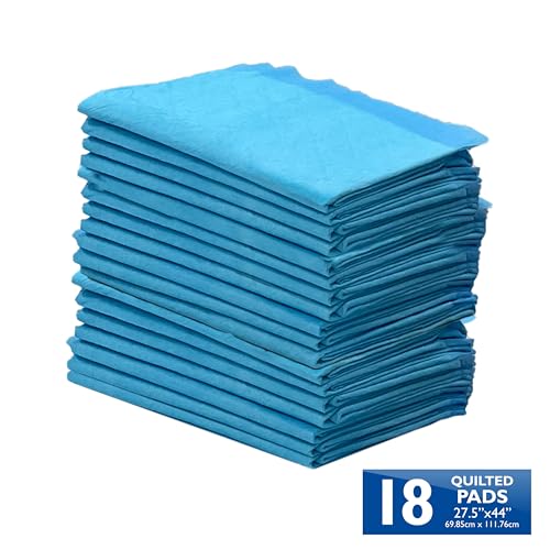 Four Paws Wee-Wee Superior Performance Gigantic Pee Pads for Dogs - Dog & Puppy Pads for Potty Training - Dog Housebreaking & Puppy Supplies - 27.5\ x 44\ (18 Count),White (Packung mit 2)