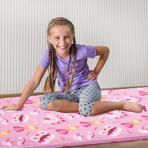 Image of Fanfanwin Kids Nap Mat Cover for Boys and Girls 47 x 21.25 Inch Vinyl Sleeping Mat Cover for Toddler Care Preschool Children Kindergarten