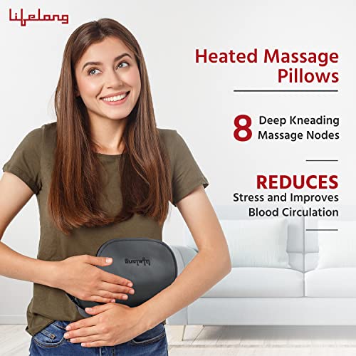 Lifelong LLM369 Cushion Massager and Body Massager with Heat and Strong