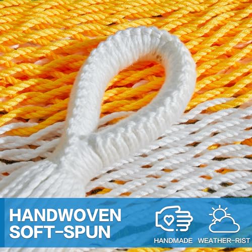 Pnaeut A01YSB08 Mayan Hammock, Handwoven Xl Thick Soft Rope Hammocks thumb #4