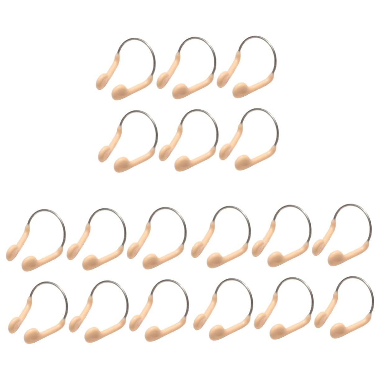SUPVOX Clip del Naso A Filo Nuotata Nuotatore Nuotatori Accessori Nuoto Adulti Coperture Fermaglio per Il Naso in Filo Metallico Acciaio Inossidabile