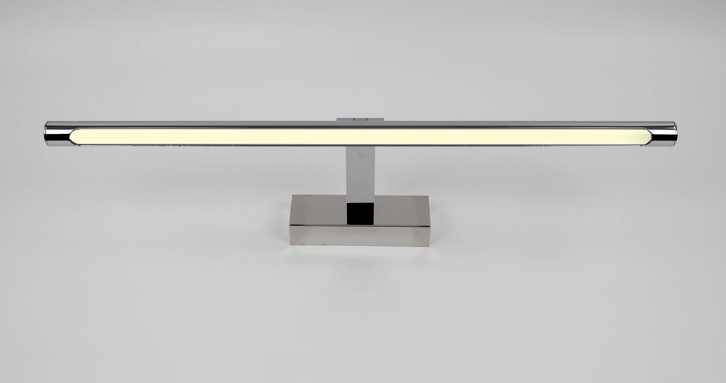 Applique Murale LED PAPUQ 6W - Éclairage Tableaux & Miroirs - Orientable - Chrome 40 Cm
