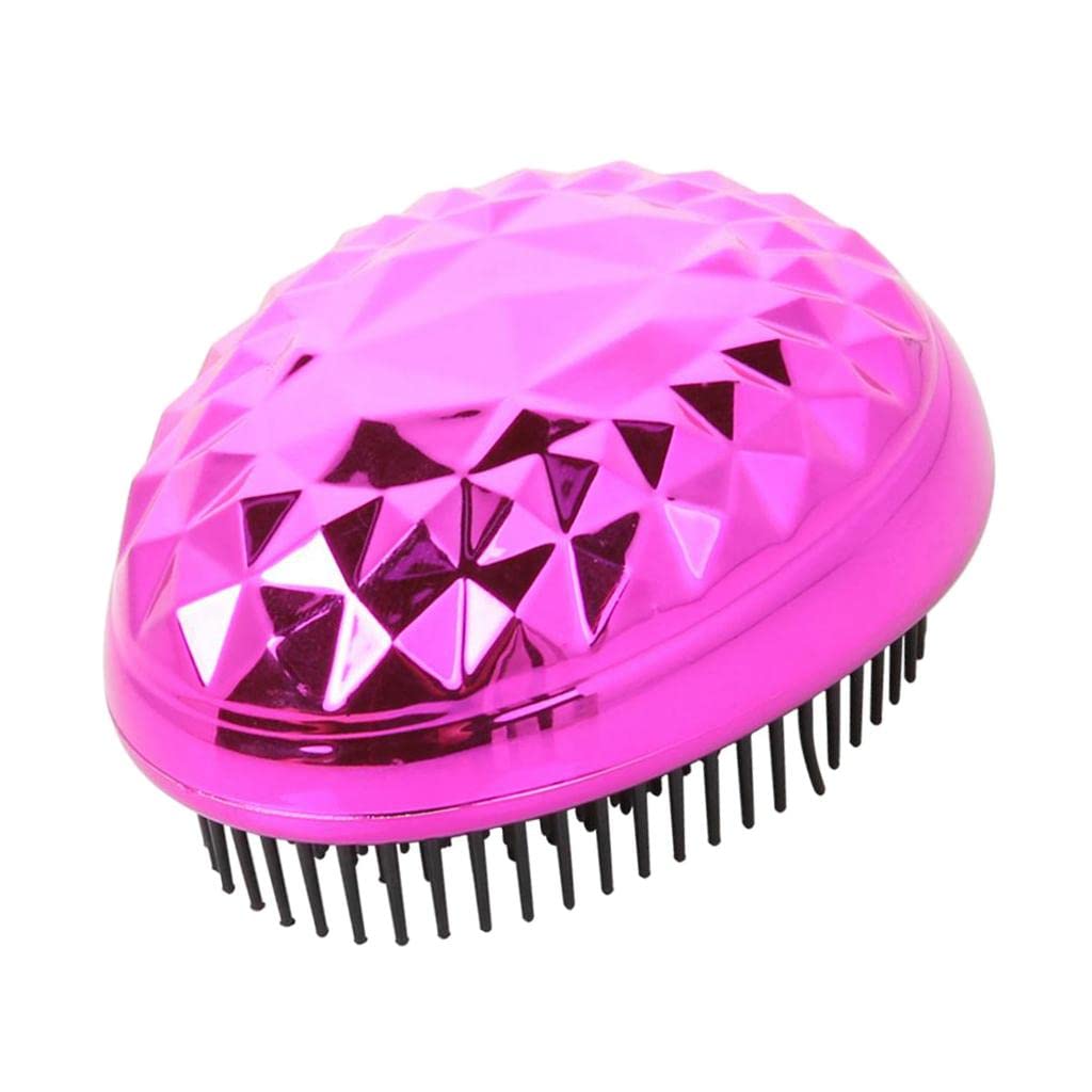 Soft Pins Wet Detangling Hairbrush Anti-static Comb for Women Rose Red | Health & Beauty | Hair Care & Styling | Brushes & Combs