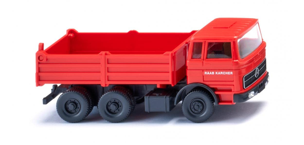Wiking 0673 12 H0 Mercedes Benz Highboard Dumper Truck Raab Karcher