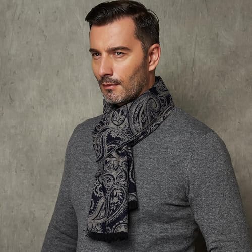 Cuddle Dreams Men'S Silk Scarves, 100% Mulberry Silk Brushed, Luxuriously Soft thumb #8