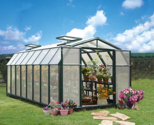 Rion Palram - Canopia Hobby Gardener 8' X 16' Greenhouse #TOP1