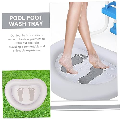Set inflable de spa para pies con masaje y soporte antideslizante miniatura 4