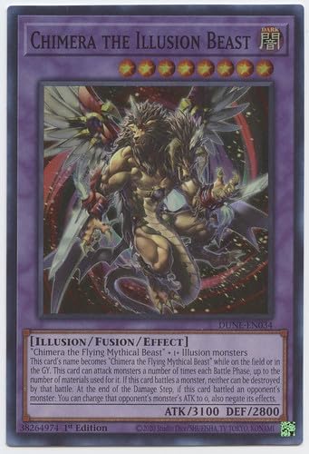 Chimera The Illusion Beast - DUNE-EN034 - Super Rare - 1ª edición