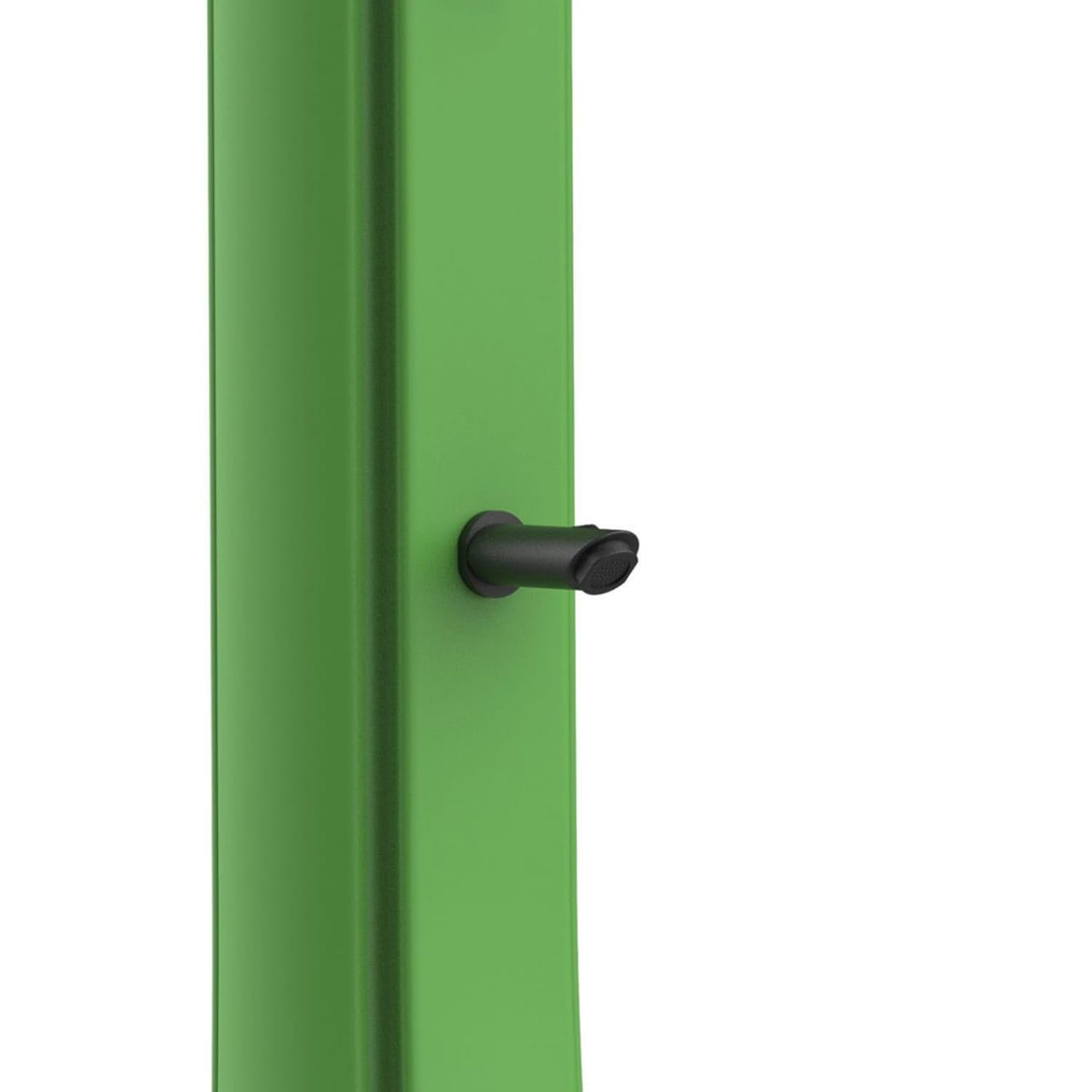 Sined Sole XXL Doccia a Riscaldamento Solare Curva Grande Serbatoio 40 Litri Verde