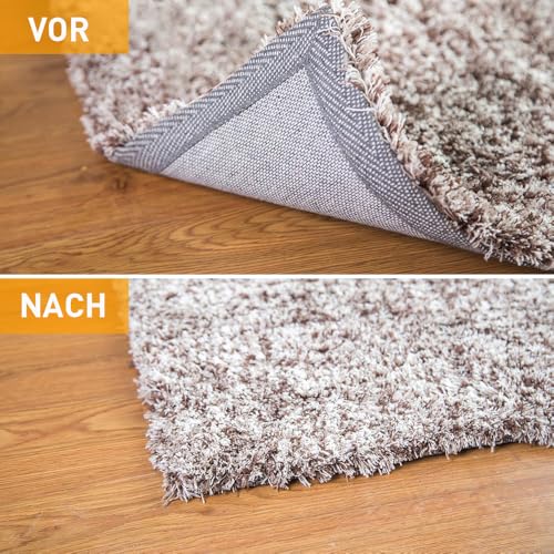 Home Techpro Rutschfester und waschbarer Greifer Vacuum Tech – Neue Materialien zum Schutz vor Kräuseln; halten Sie Ihren Teppich an Ort und Stelle