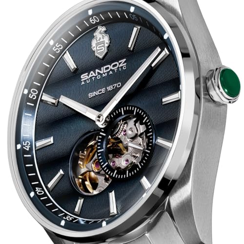 Image of SANDOZ Bachelin Premium Cotes de Geneve Dial Automatic Watch for Men - SZWGL0001106