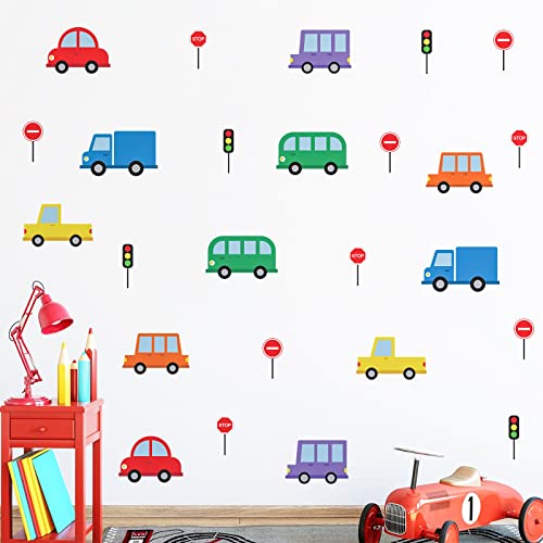 Vinilos decorativos de autos pequeños para pared