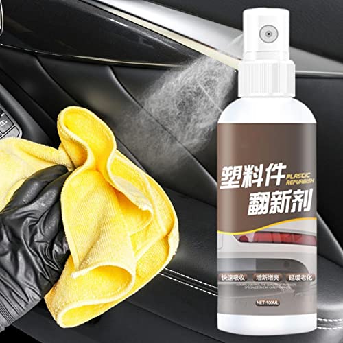 Kunststofrestaurator voor auto's,Autokunststofrestaurator voor bumper - Kunststofrestaurator Keramische coatingbekleding Herstel sterk geconcentreerd voor kunststoffen, rubberen oppervlakken Itrimaka - Image 3