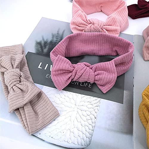 Sugarmelon Baby Headbands Hairbands Hair Bows Elastic for Baby Girls Toddler Newborn Infant Kids Turban Headband3